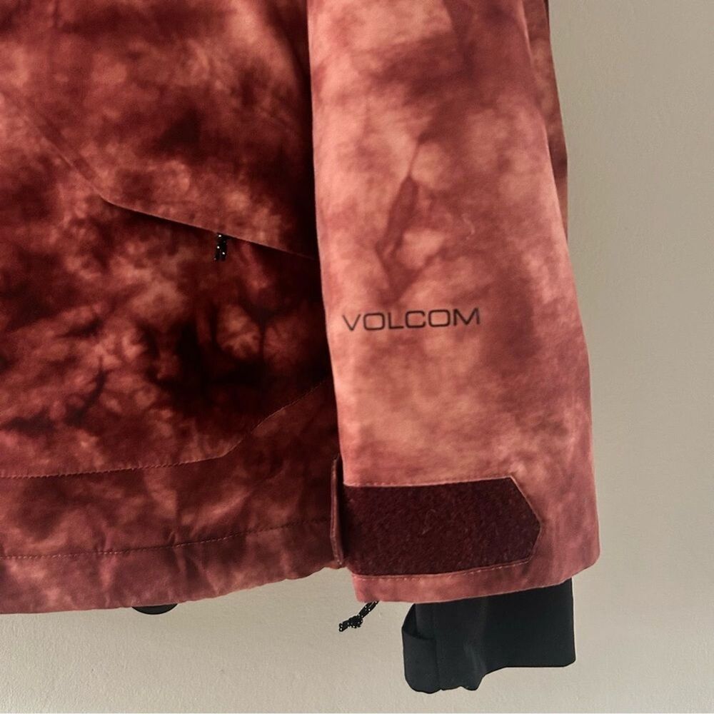 Volcom Women’s Fern Gore-Tex Pullover Insulated Jacket Small Snowboarding Ski - Picture 11 of 12